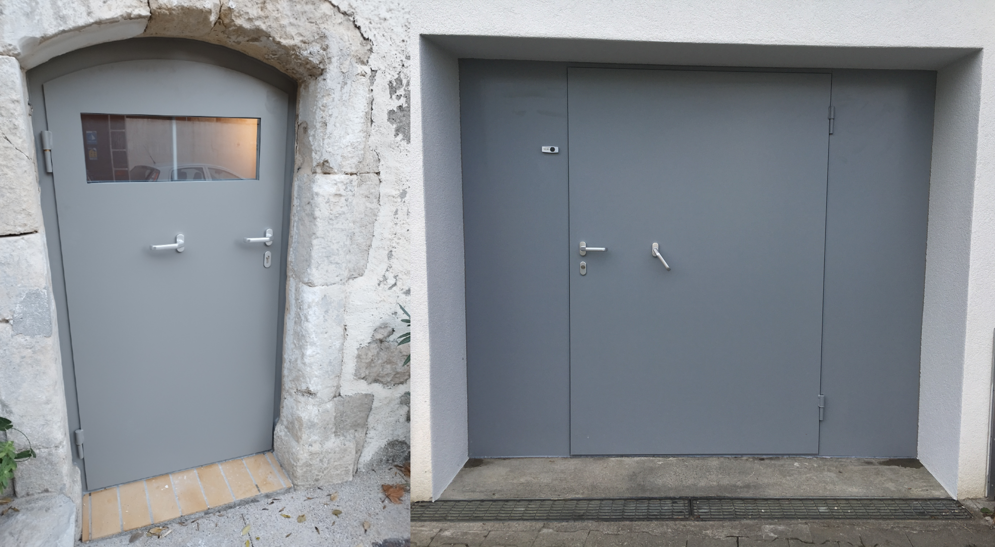 AquaLOCK® Tür — Hochwasserschutz für Kellertür