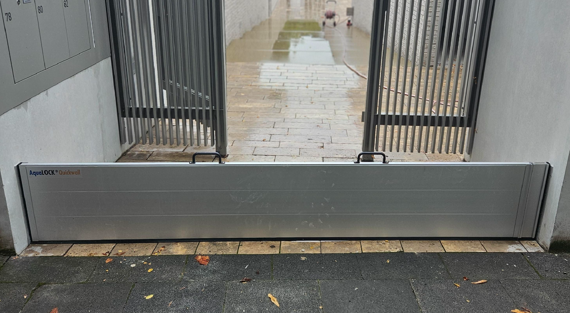 Quickwall — Hochwasserschutz
