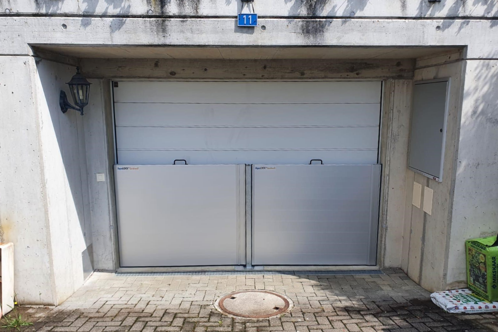 Die AquaLOCK® Quickwall als Mehrfeldsystem