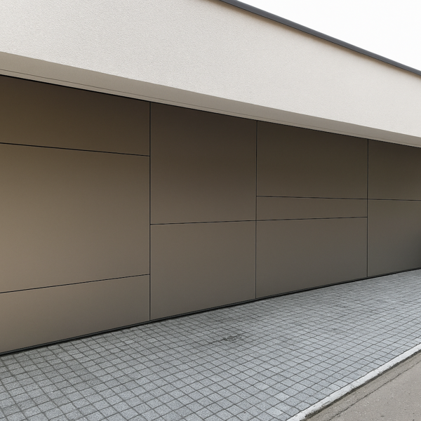 Fassadenbündiges Tor