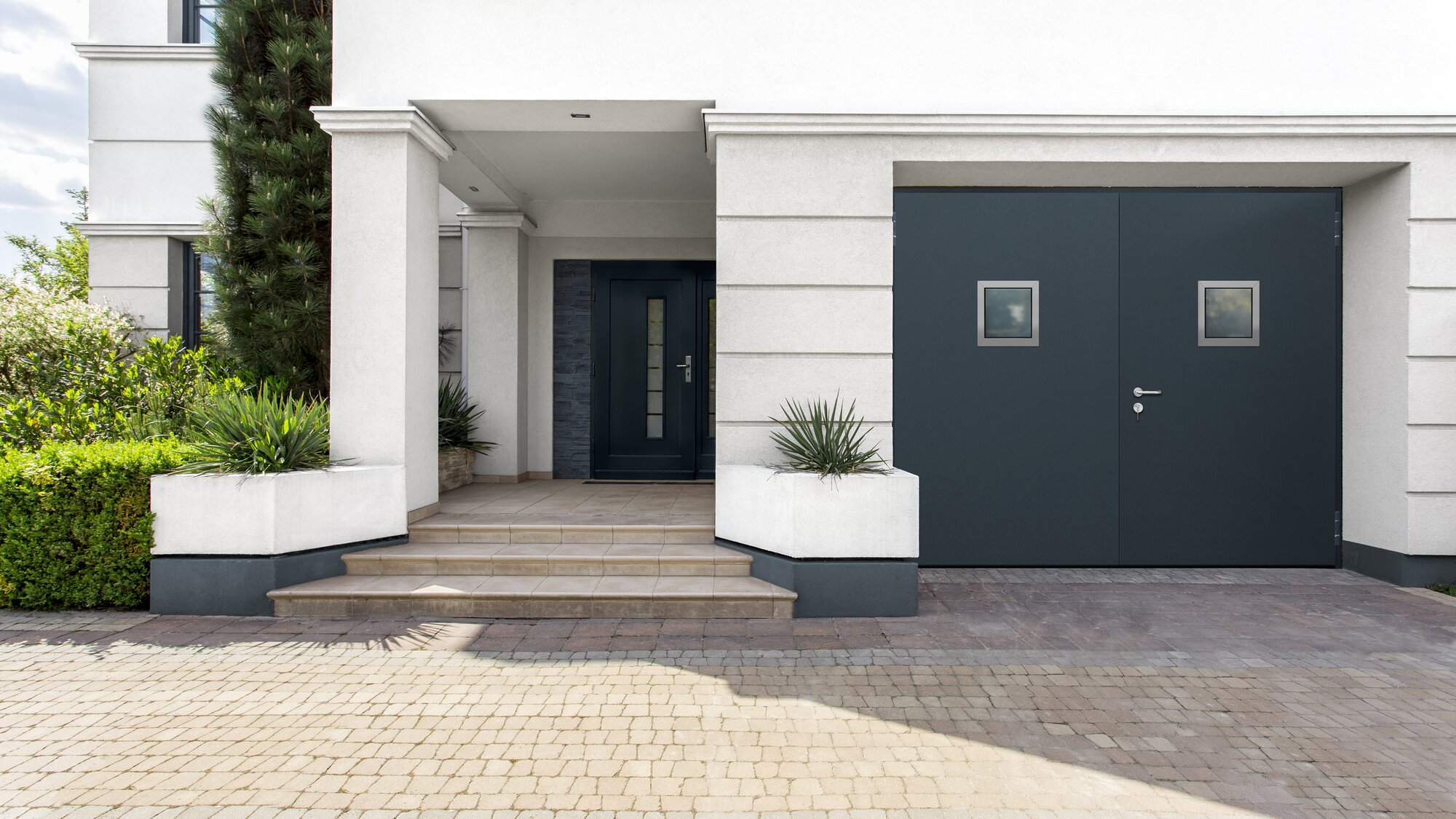 2-flügeliges Garagentor - Flügeltor