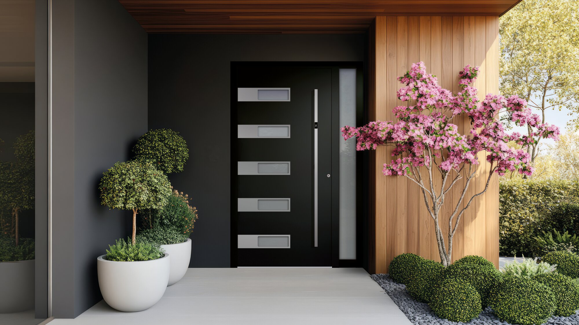 Tür für den Hauseingang