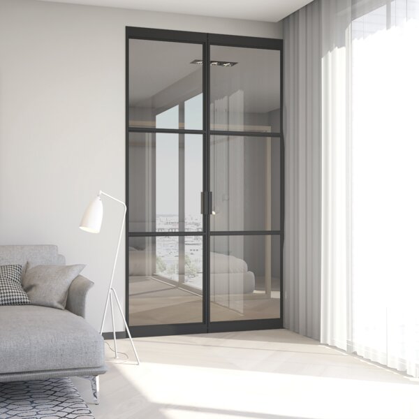 Lofttür aus Aluminium