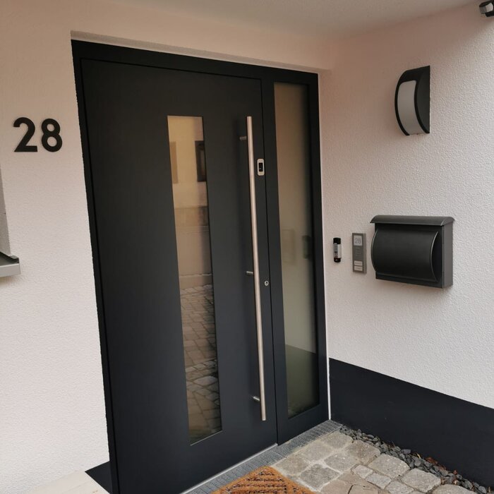 Aluminium Haustür