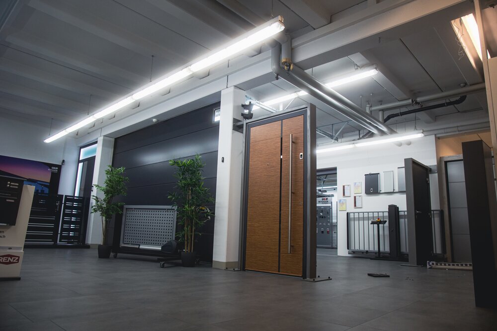 Tore und Haustüren Ausstellungsraum MyDoor München