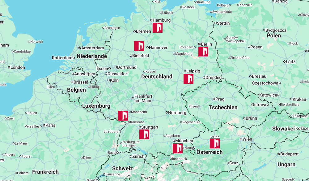 MyDoor Standorte in Deutschland