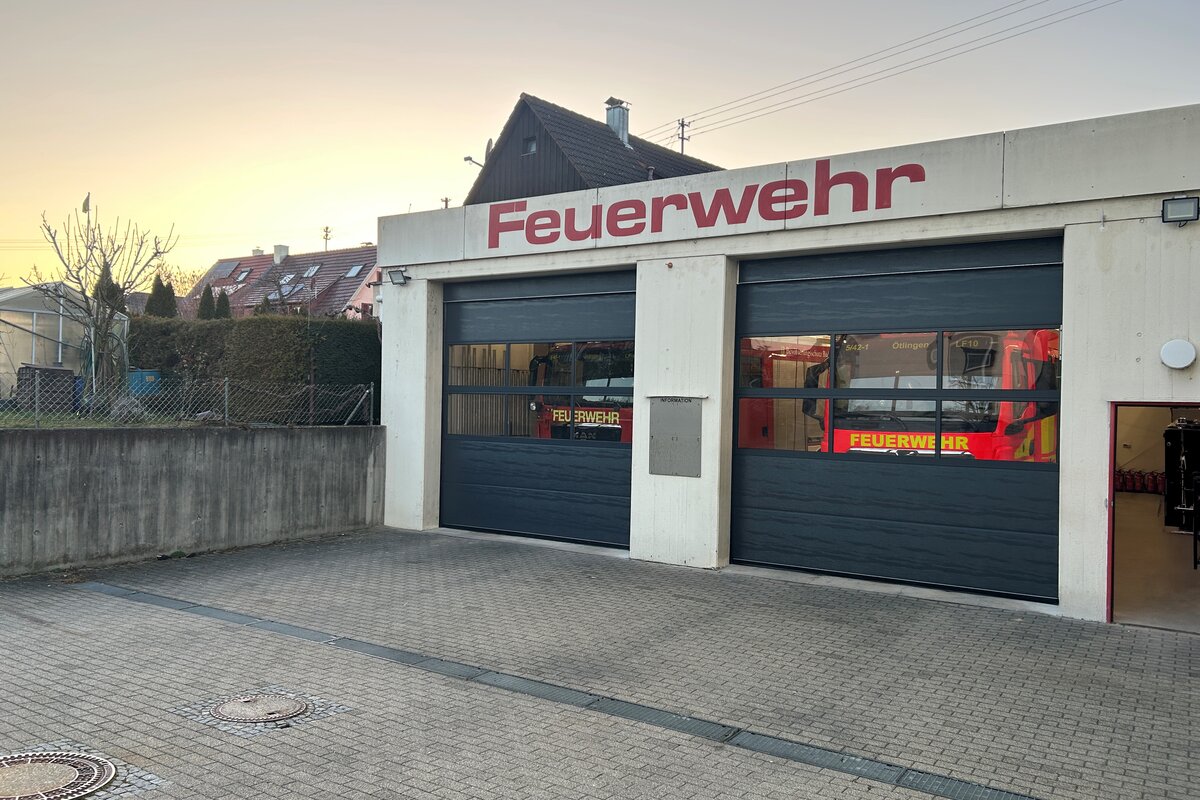 Industrietore im Feuerwehrhaus