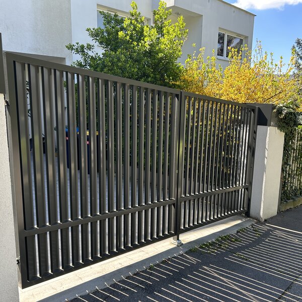 Aluminium-Zaun Vertex 2